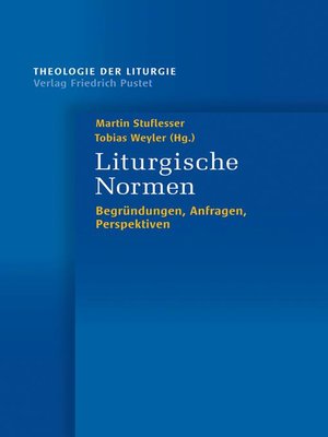 cover image of Liturgische Normen